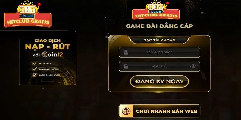 cach dang ky tai khoan hitcllub Cách đăng ký tài khoản HitClub